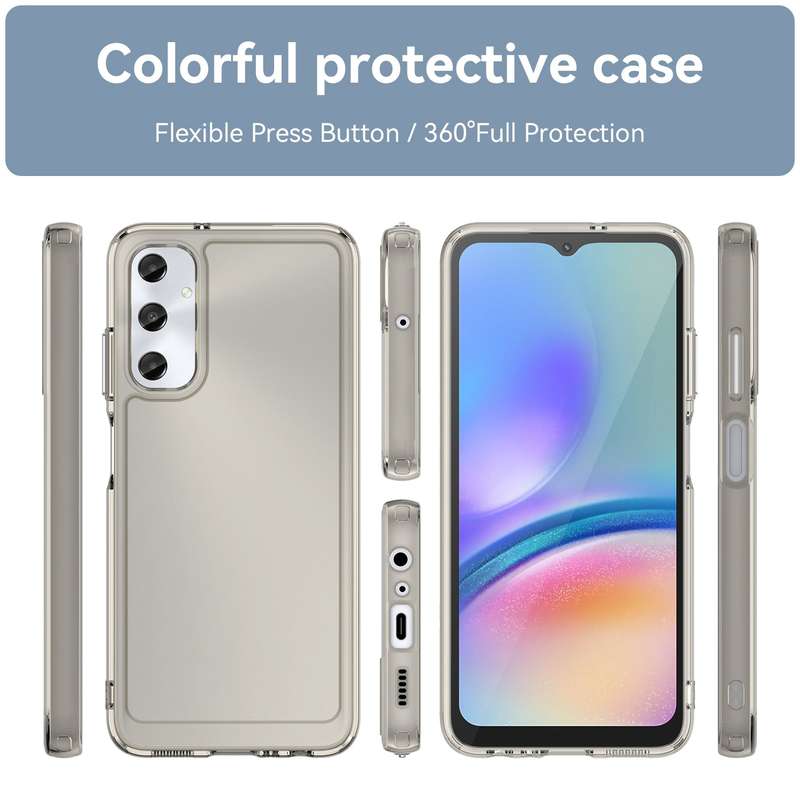 Clear Cover for Samsung Galaxy A05S - Shockproof Candy Series Cover