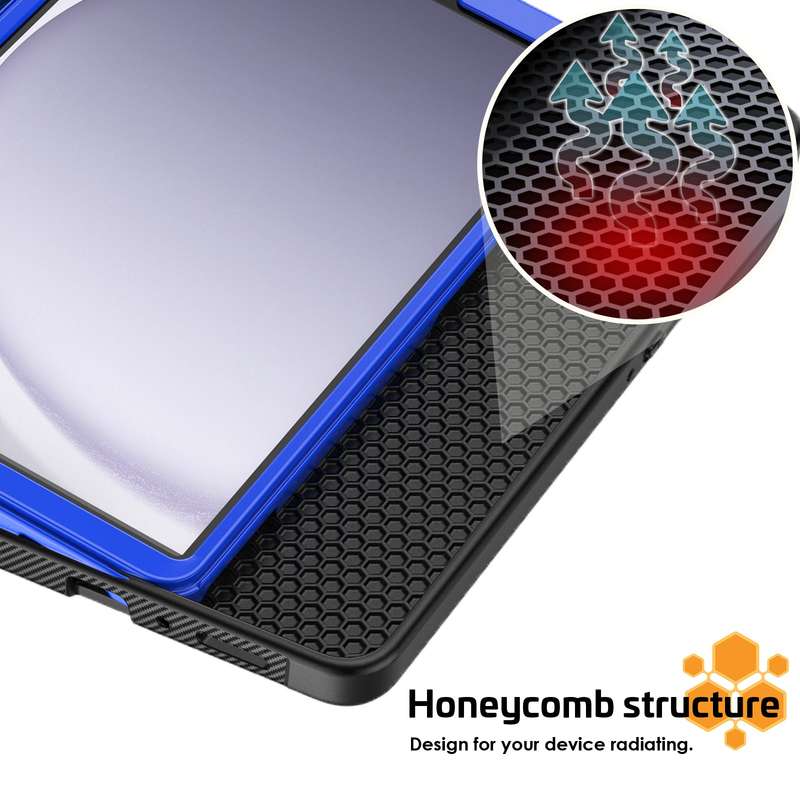 LeatherBlazer Shockproof Rugged Cover for Samsung Galaxy Tab A9 (8.7")