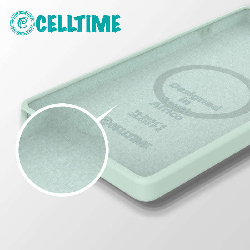 CellTime Galaxy S25/S25 Plus/S25 Ultra Liquid Silicone Case MagSafe Cover