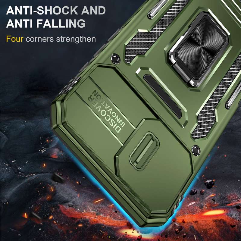 Kejiang Camshield Cover for iPhone 16 / 16 Plus Shockproof Case