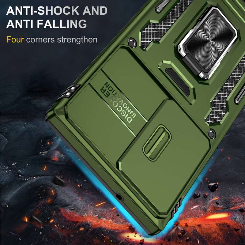 Kejiang Camshield Cover for Samsung Galaxy S24/S24 Plus/S24 Ultra Case