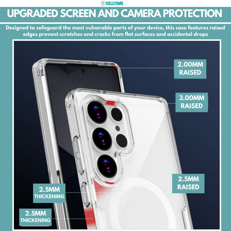 CellTime MagCase MagSafe Cover for Samsung Galaxy S25/ S25 Plus/ S25 Ultra