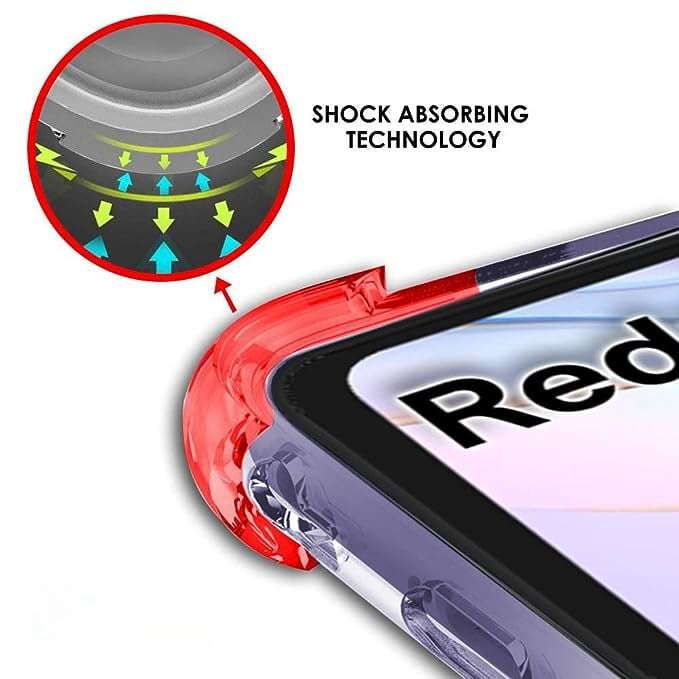 Clear Shock Resistant Armor Cover for Redmi 12C