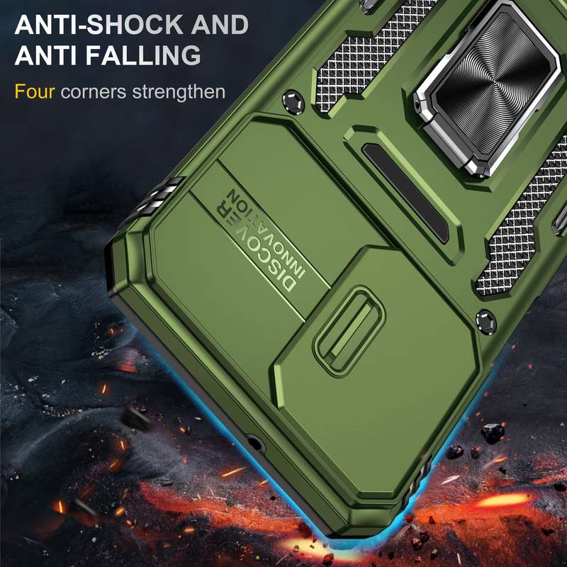 Kejiang Camshield Cover for Samsung Galaxy A15 Shockproof Case