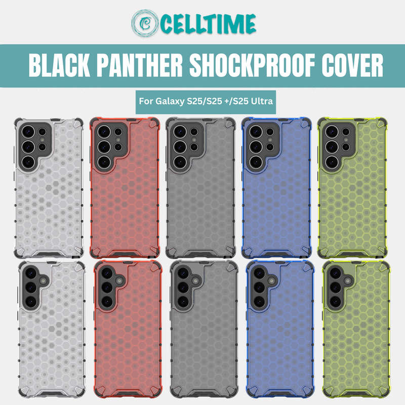 Honeycomb Case for Galaxy S25/S25 Plus/S25 Ultra Shockproof Cover