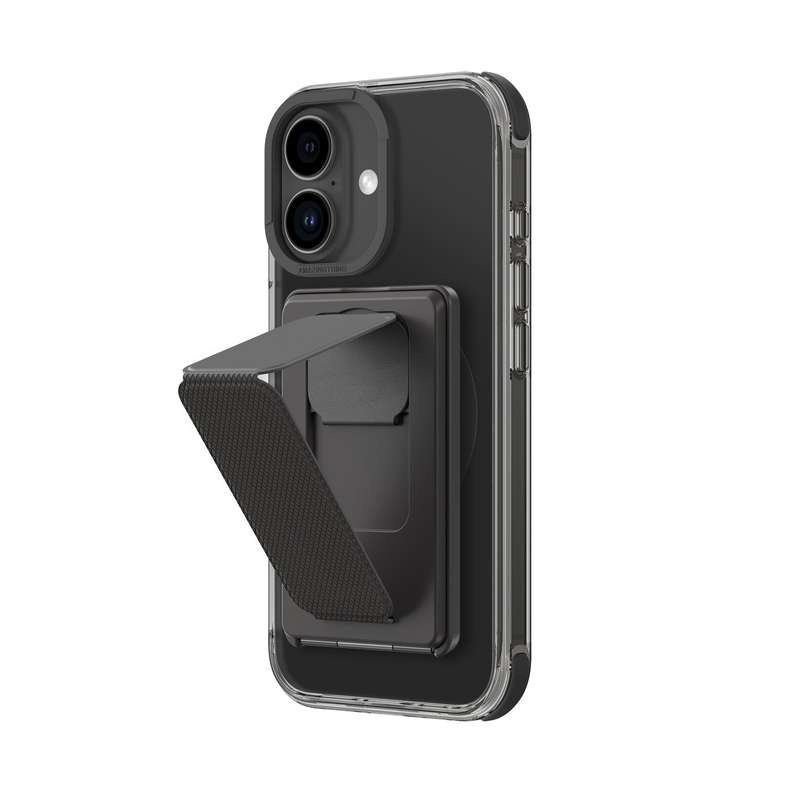 AMAZINGTHING Omni Mag Shockproof Case Grip Stand Set for iPhone 16/16 Plus MagSafe Cover
