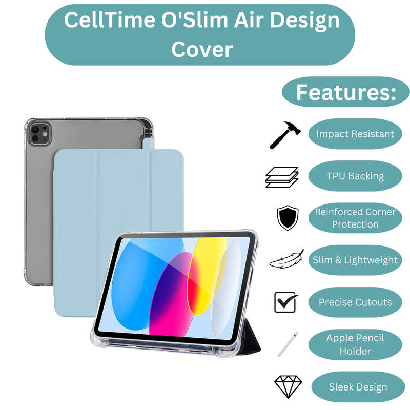 iPad Pro 13" (M4) 2024 O'Slim Air Design Shockproof Cover