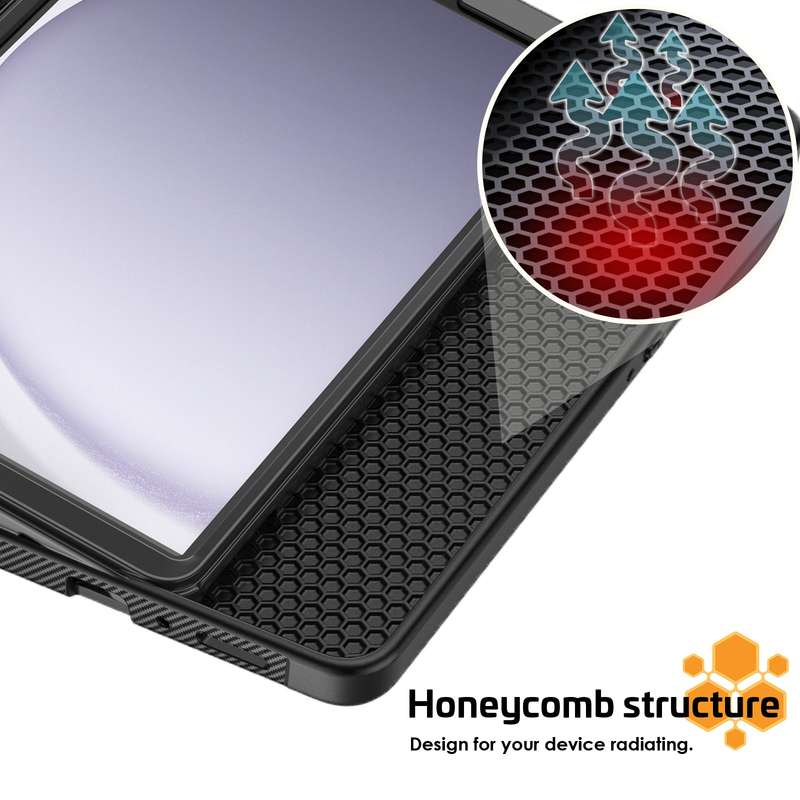 LeatherBlazer Shockproof Rugged Cover for Samsung Galaxy Tab A9 (8.7")