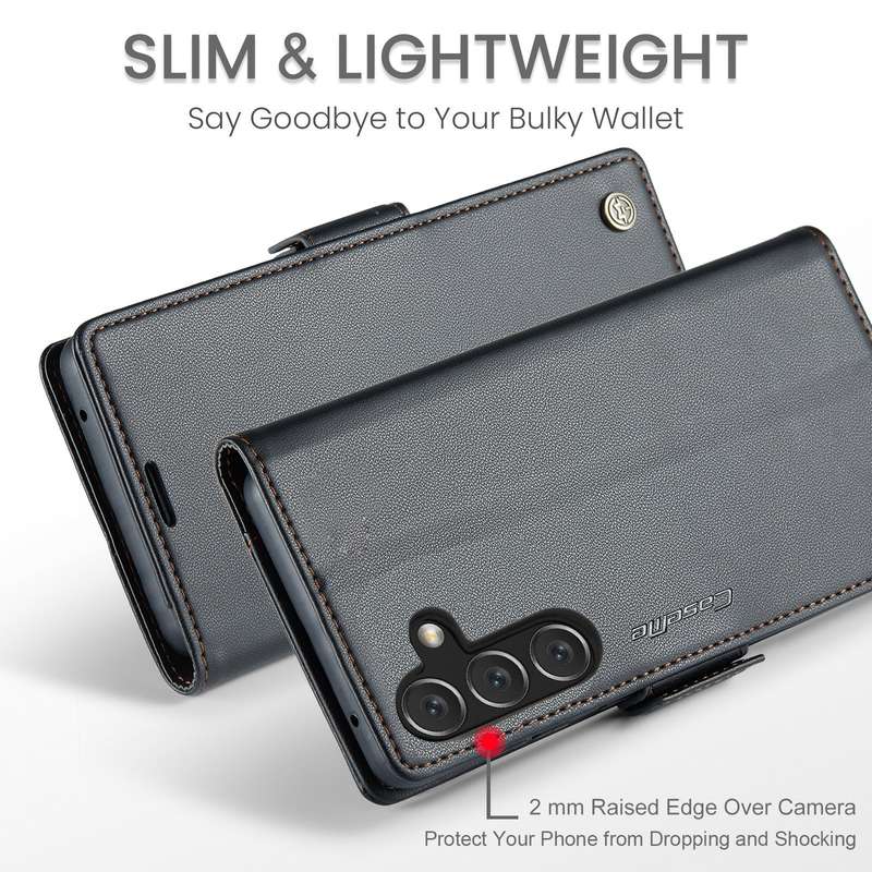 Retro Flip Leather Wallet Cover for Samsung Galaxy A16