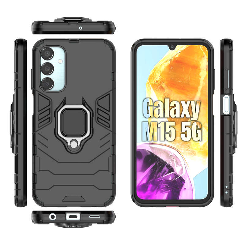 Black Panther Case for Samsung Galaxy M15 5G Shockproof Cover