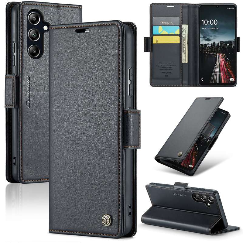 Retro Flip Leather Wallet Cover for Samsung Galaxy A16