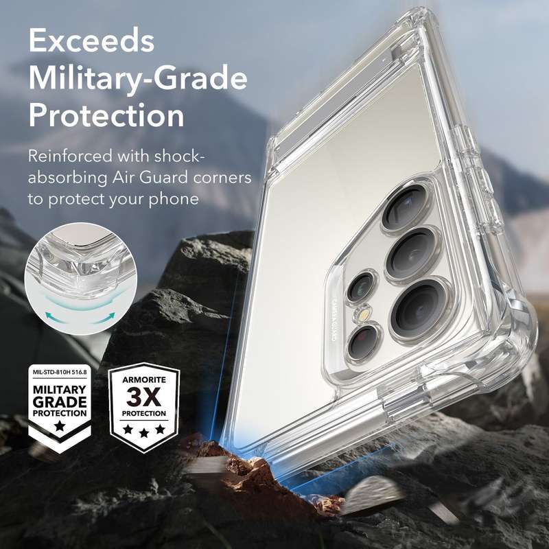 ESR Armor Kickstand Case For Galaxy S24 Ultra Shockproof Cover