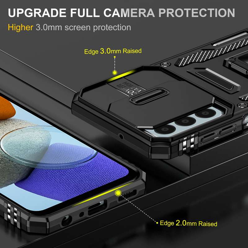 Kejiang Camshield Cover for Samsung Galaxy A15 Shockproof Case