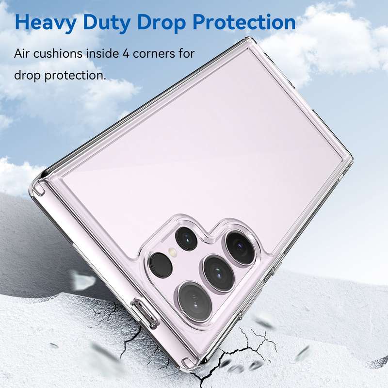 Candy Clear Case for Samsung Galaxy S24 / S24+/ S24 Ultra Shockproof Cover
