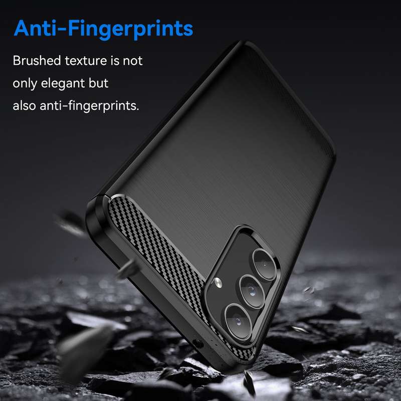 Carbon Fiber Design Case for Samsung Galaxy A55 Shockproof Cover