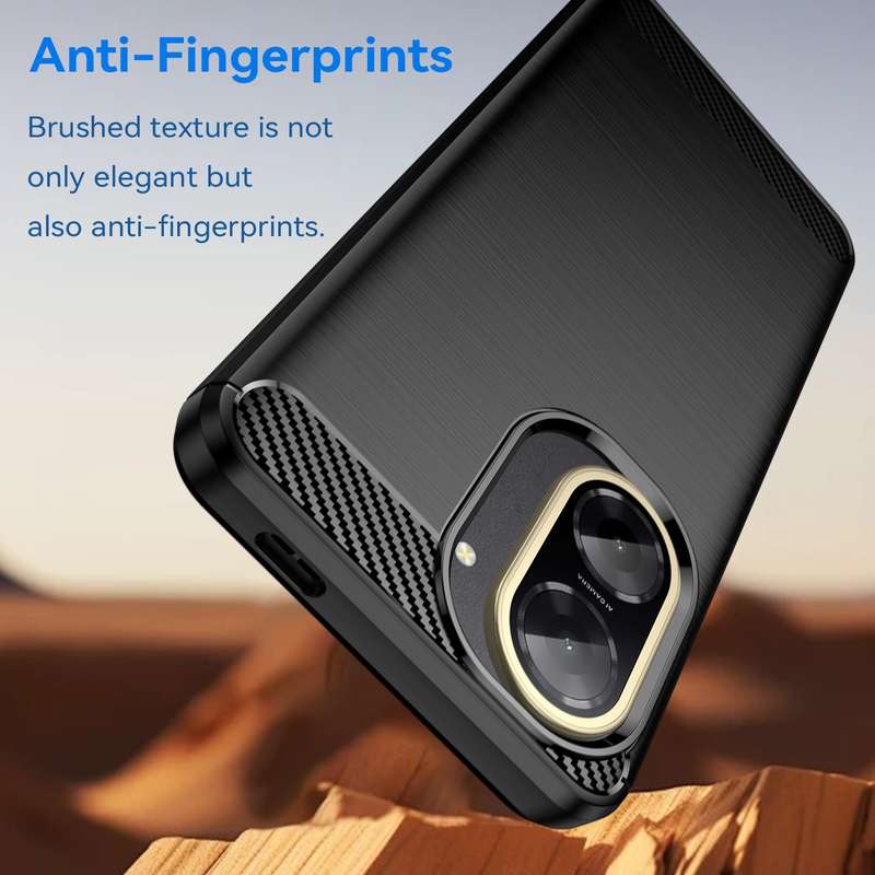 CellTime Case Compatible with Redmi A5 Carbon Fiber Design Shockproof Cover