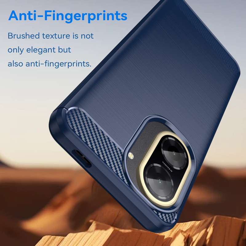 CellTime Case Compatible with Redmi A5 Carbon Fiber Design Shockproof Cover