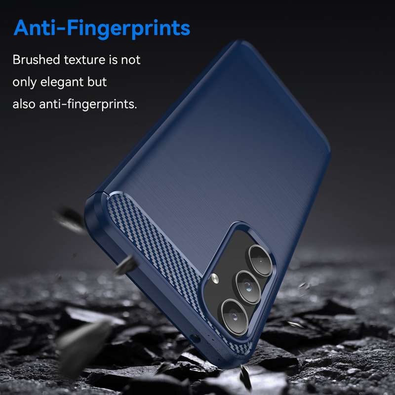 Carbon Fiber Design Case for Samsung Galaxy A55 Shockproof Cover