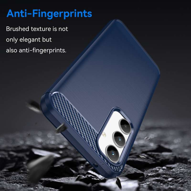Carbon Fiber Design Case for Samsung Galaxy A35 Shockproof Cover