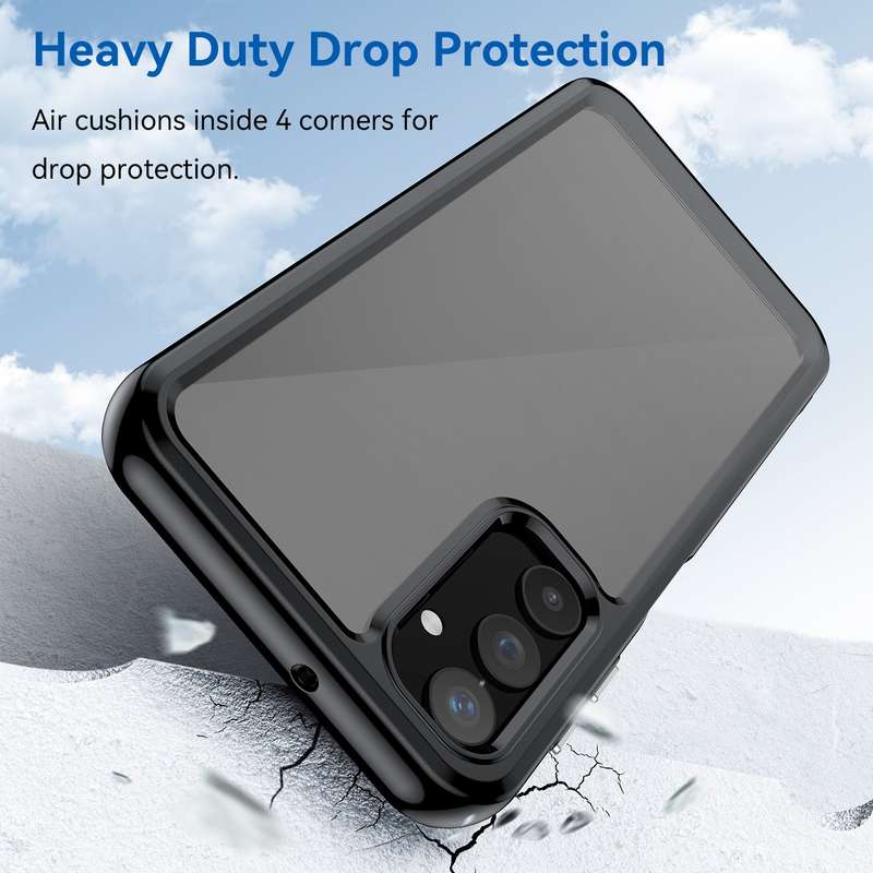 Shockproof Candy Clear Cover for Samsung Galaxy A25 5G
