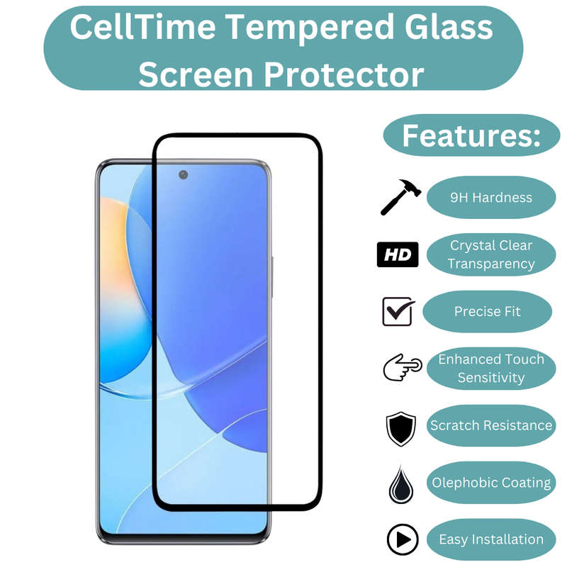 CellTime Huawei Nova 12i Tempered Glass Screen Protector