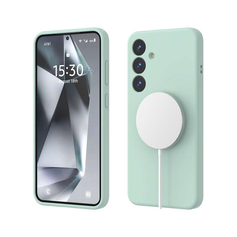 CellTime Galaxy S25/S25 Plus/S25 Ultra Liquid Silicone Case MagSafe Cover