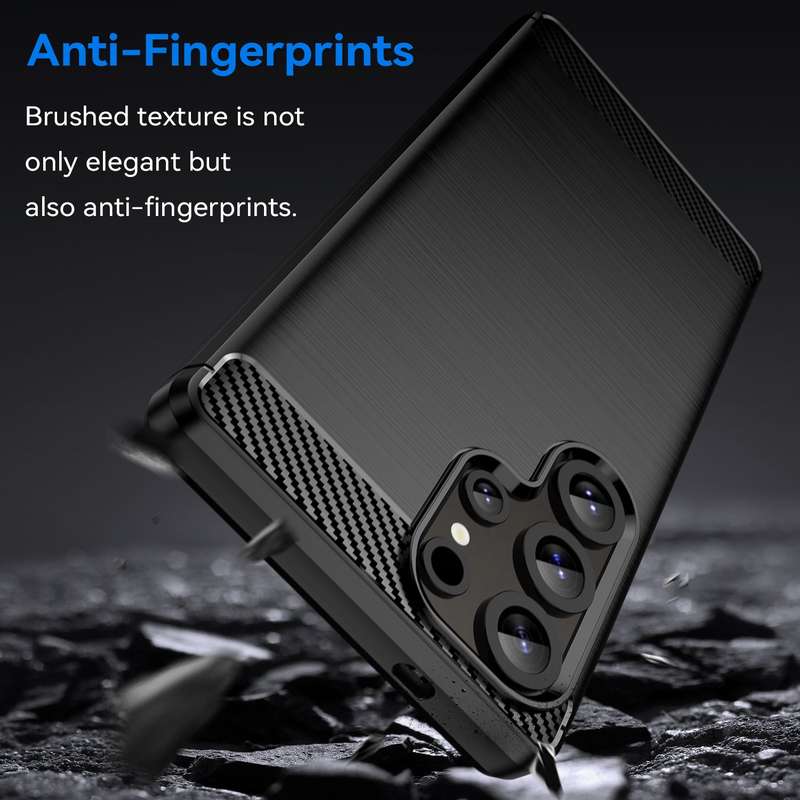 Carbon Fiber Design Case for Galaxy S25/S25 Plus/S25 Ultra Cover