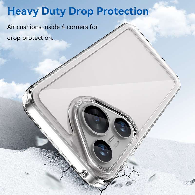 Huawei P70 Candy Clear Case Shockproof Cover
