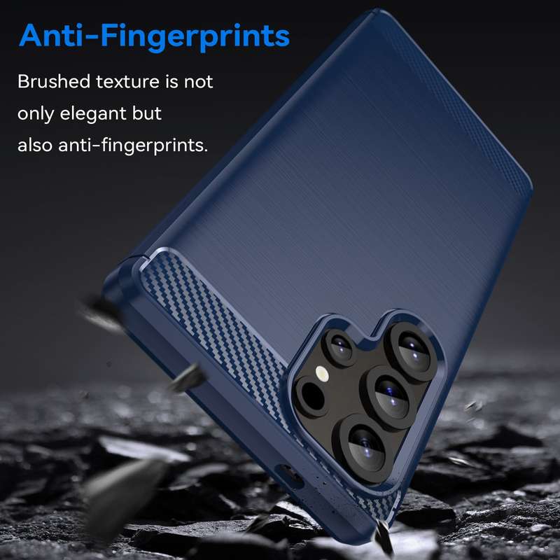Carbon Fiber Design Case for Galaxy S25/S25 Plus/S25 Ultra Cover