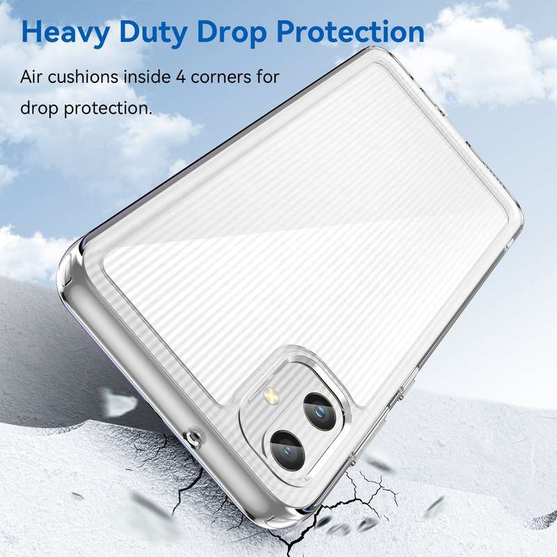 Candy Clear Case for Samsung Galaxy A05 Shockproof Cover