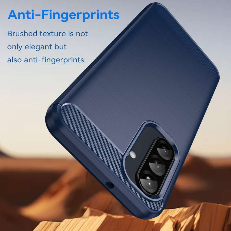 Carbon Fiber Design Case for Galaxy A26 5G Shockproof Cover
