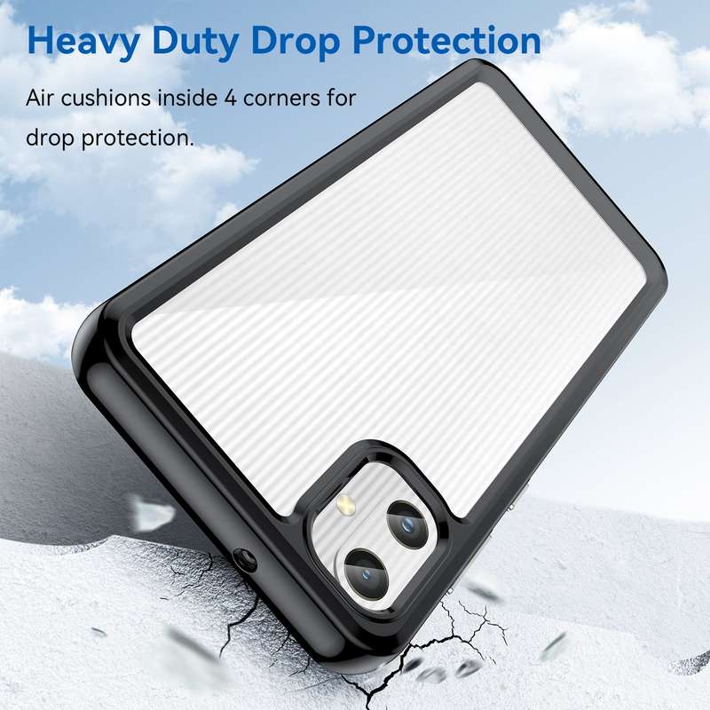 Candy Clear Case for Samsung Galaxy A05 Shockproof Cover
