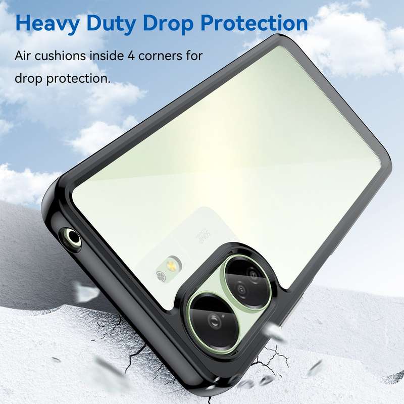 Redmi 13C Candy Clear Case Shockproof Cover