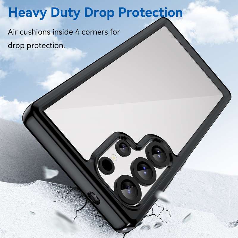 Candy Clear Case for Galaxy S25/S25+/S25 Ultra Shockproof Cover