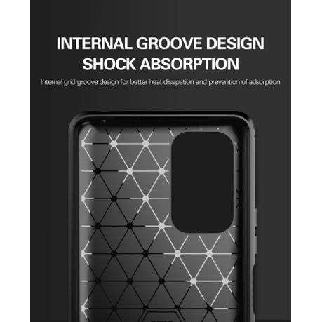 CellTime Shockproof Carbon Fiber Design Cover for Xiaomi Redmi Note 10 Pro