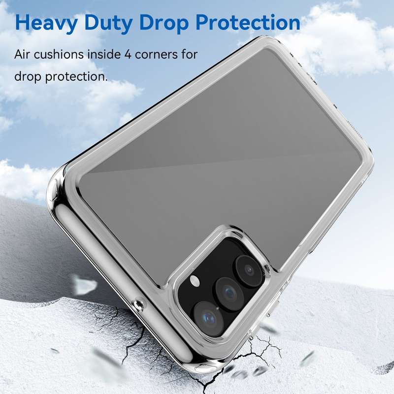 Shockproof Candy Clear Cover for Samsung Galaxy A25 5G