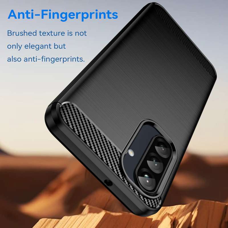 Carbon Fiber Design Case for Galaxy A26 5G Shockproof Cover