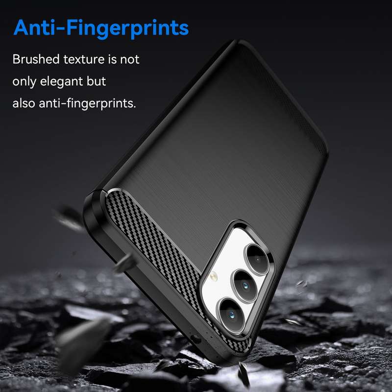 Carbon Fiber Design Case for Samsung Galaxy A35 Shockproof Cover