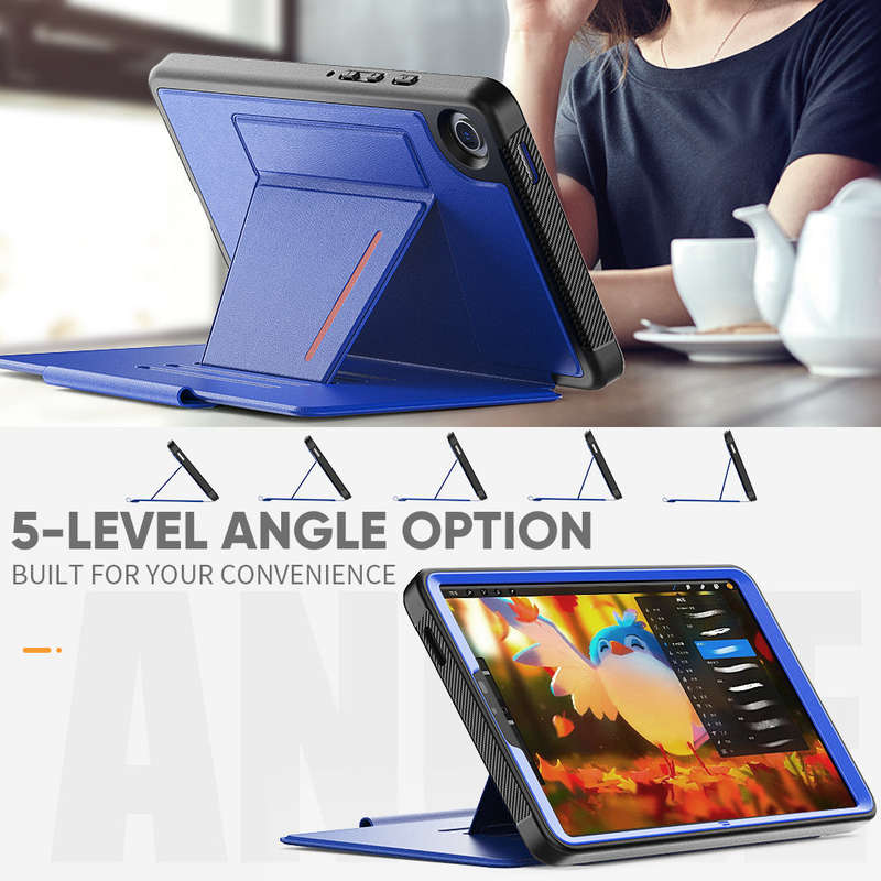 LeatherBlazer Shockproof Rugged Cover for Samsung Galaxy Tab A9 (8.7")
