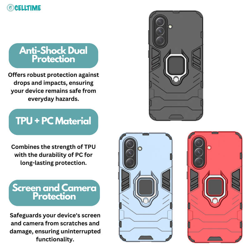 Black Panther Case for Galaxy A36 Shockproof Cover