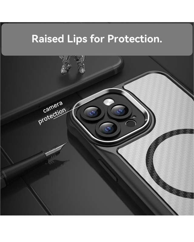 CarboArmor MagSafe Cover For iPhone 12/12 Pro/12 Pro Max