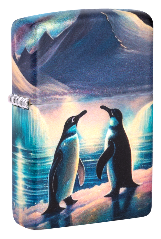 Zippo Lighter Penguin Design