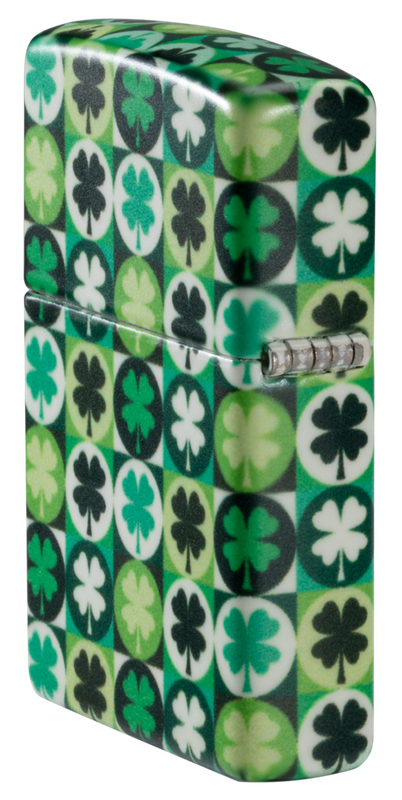 Zippo Lighter Clover Design