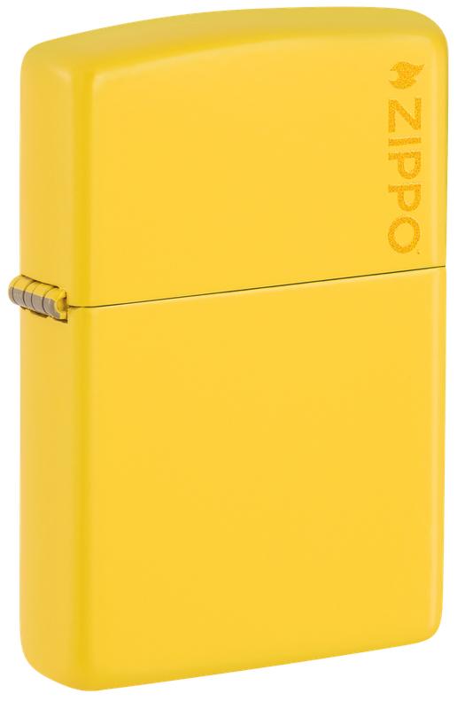 Zippo Lighter Classic Sunflower Zippo Logo