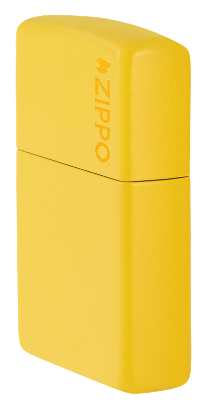 Zippo Lighter Classic Sunflower Zippo Logo