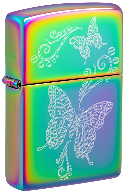 Zippo Lighter Butterfly Design
