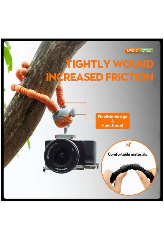 Fotopro Flexible Versatile Mini Camera / Smartphone Tripod Stand - UFO3