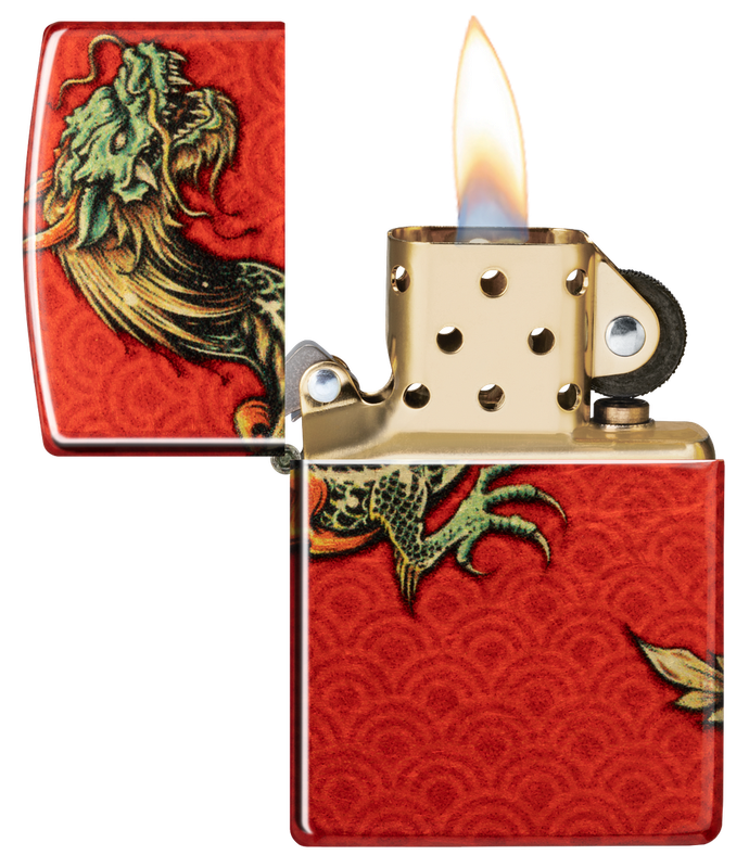 Zippo Lighter Zippo Dragon Design