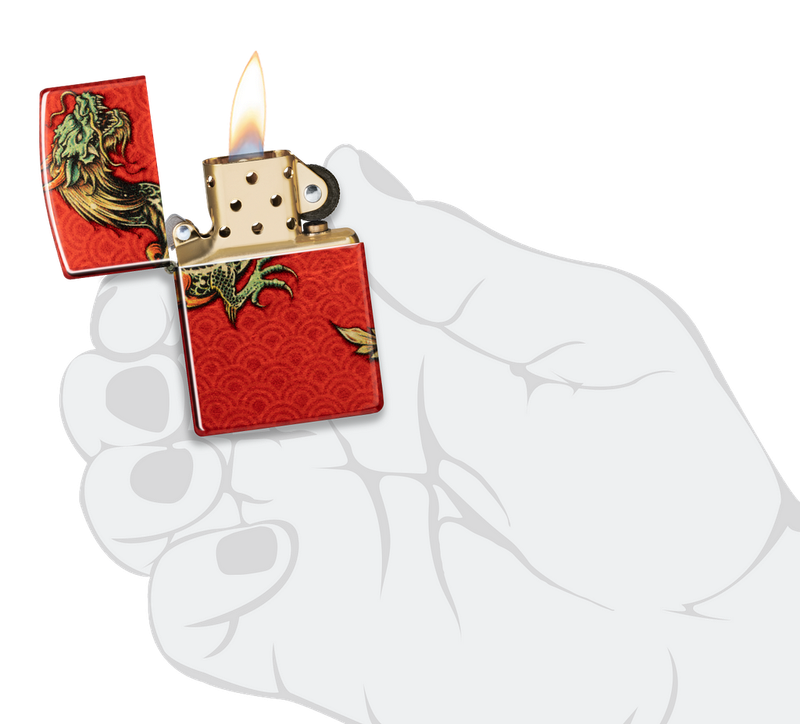 Zippo Lighter Zippo Dragon Design