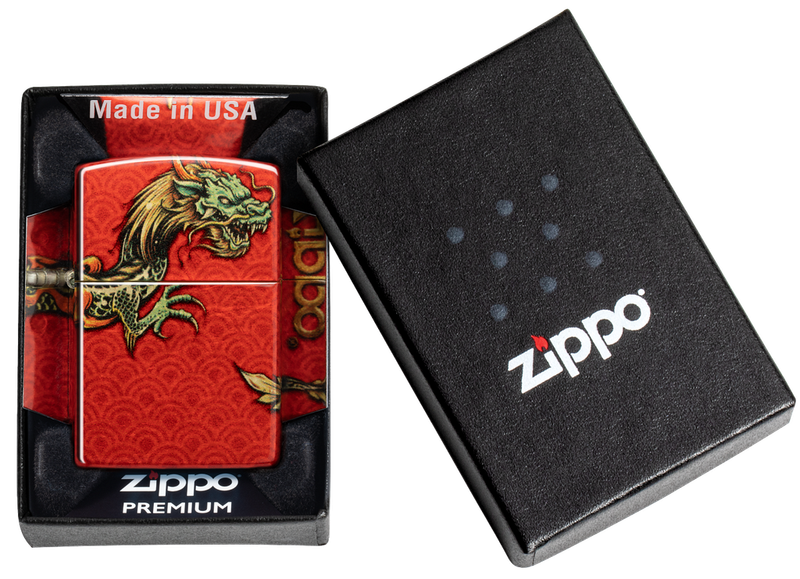 Zippo Lighter Zippo Dragon Design